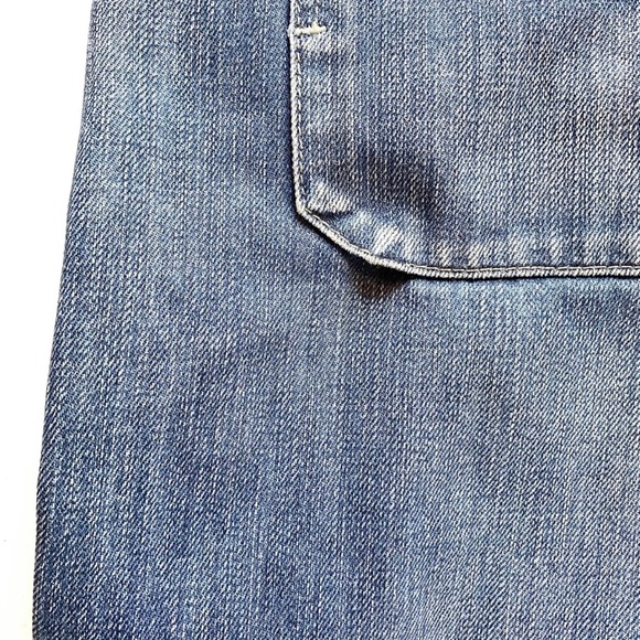Tommy Hilfiger Mens Jeans 34x32 Med Wash Straight Leg Carpenter Style Pockets - Picture 14 of 16